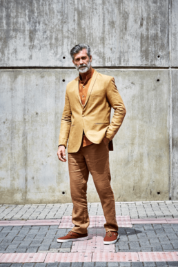 Paletó de linho, calça de linho, camisa de linho , para Fernando Horn, feito por Luan Valloto, slow fashion
