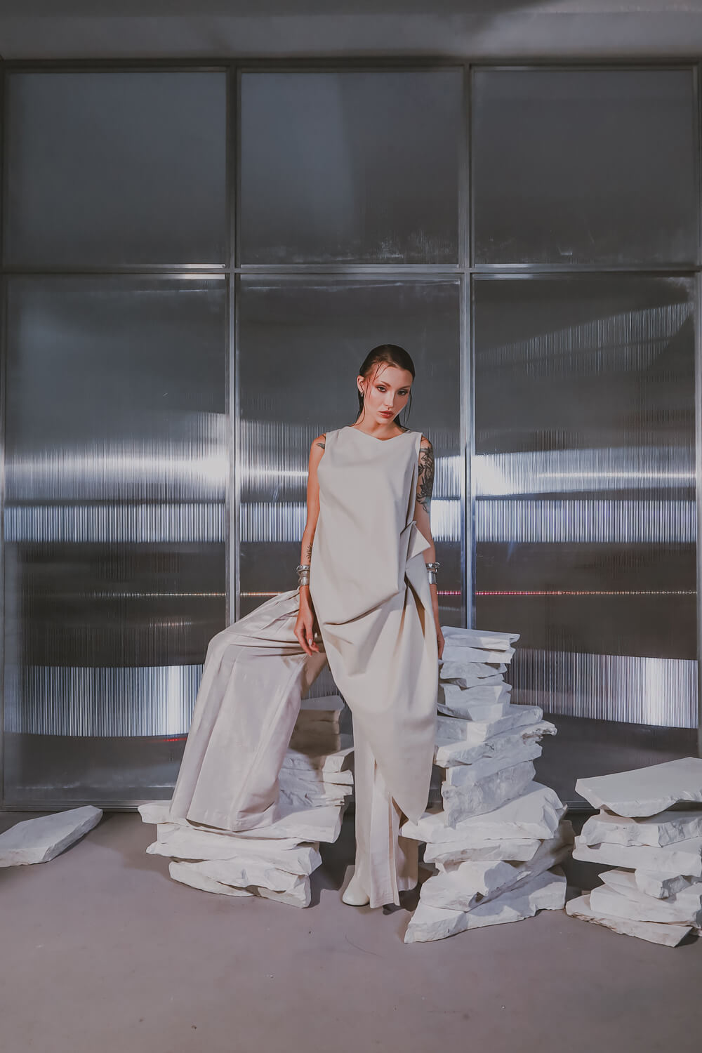 VESTIDO-CANGURU-(2) luan valloto, slow fashion , tecido reciclado, sustent&aacute;vel, vestido canguru.