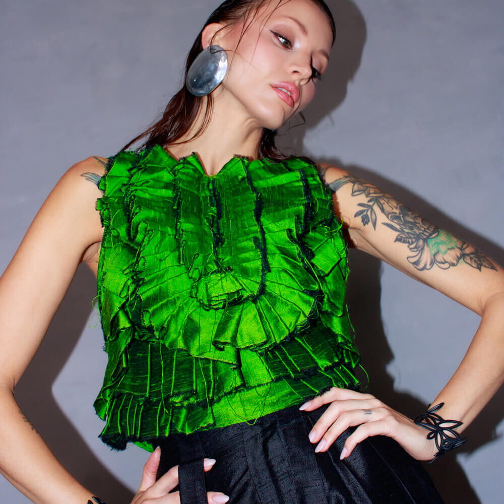 ECO_BRUTALIS-50 ECO_BRUTALIS-53 top samambaia, seda, marca luan valloto, slow fashion moda sustentável